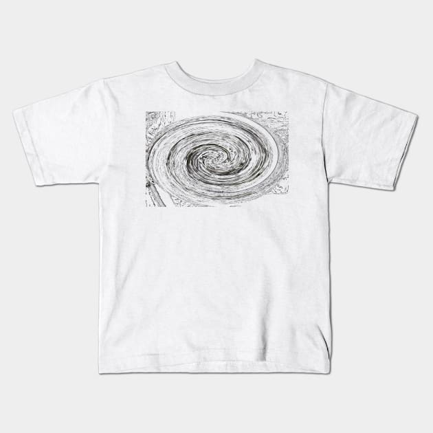 vortex Kids T-Shirt by rickylabellevie